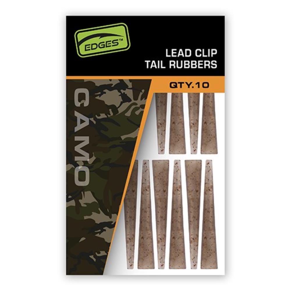 LEAD CLIP TAIL RUBBER EDGES X10