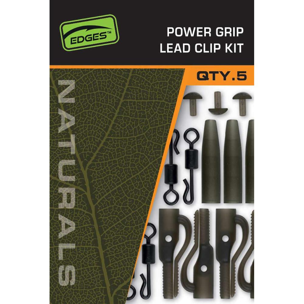 POWER GRIP LEAD CLIP EDGES X5