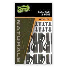 LEAD CLIP + PEGS EDGES X10
