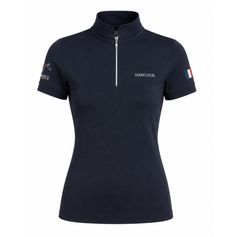 POLO FUEGA FEMME MARINE