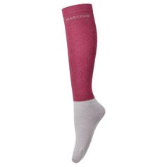 2X CHAUSSETTES VAELA PAILLETTES ROS