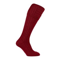 CHAUSSETTE CHELSEA DEEP RED