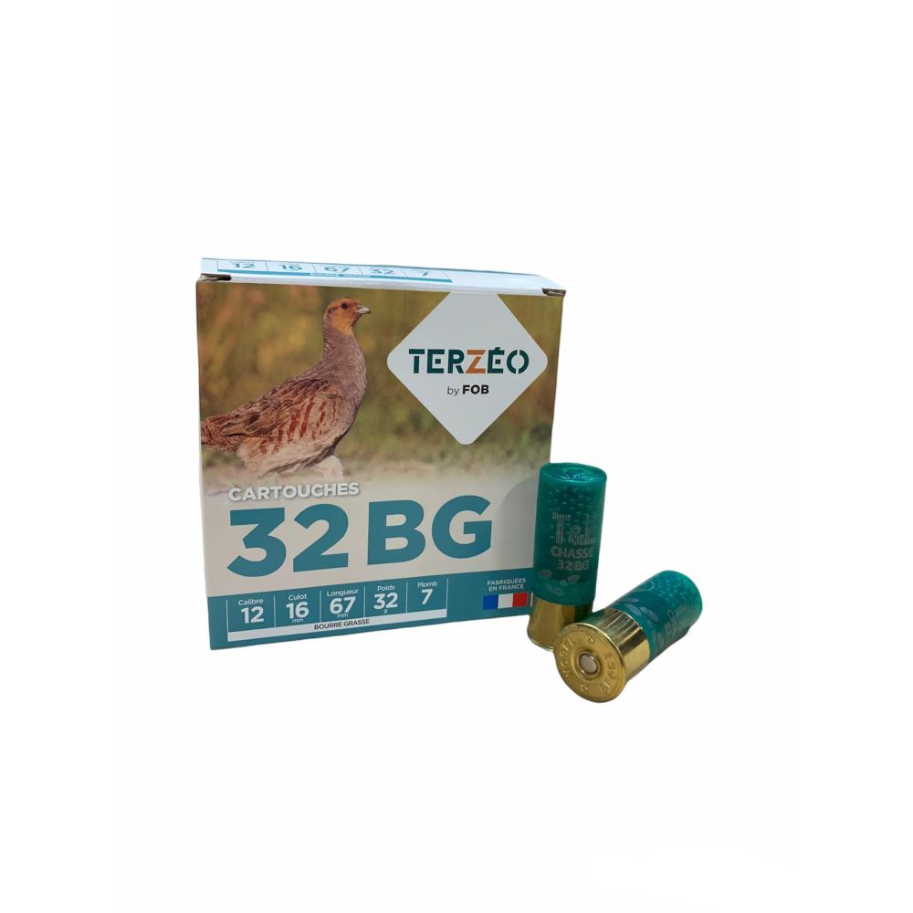 CARTOUCHES T&E 12/32G BG X25 - TERZEO | Terres & Eaux