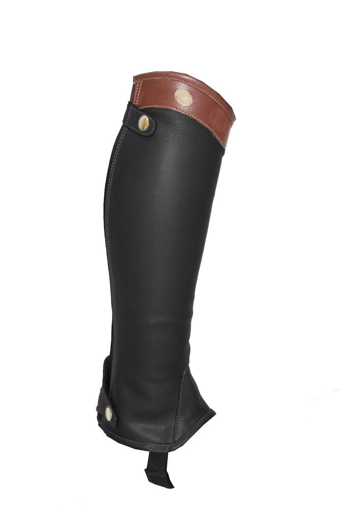Covalliero Chaps Elasto Cuir Noir