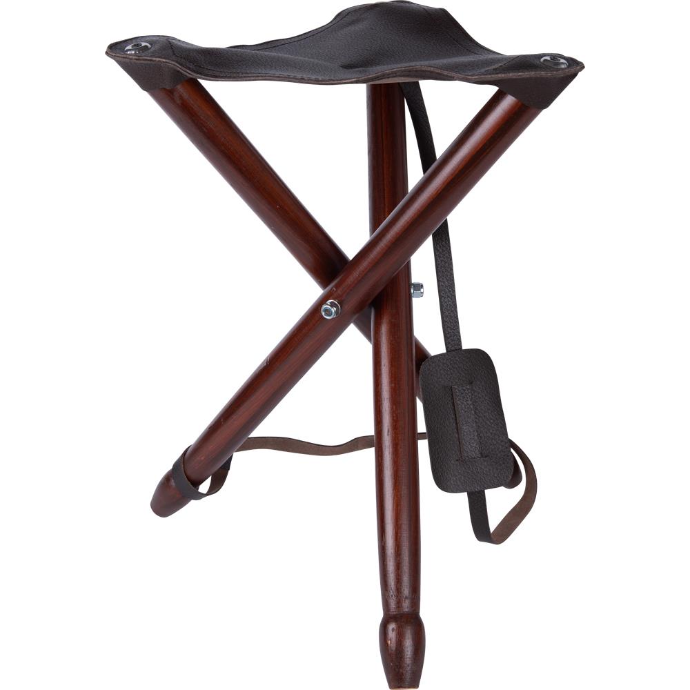 TREPIED BOIS SIEGE CUIR TXL - TERZEO CHASSEURS | Terres & Eaux