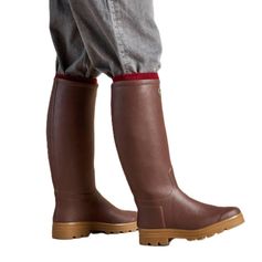 Chameau Saint Botte St Hubert BOTTE ST HUBERT MARRON LE CHAMEAU