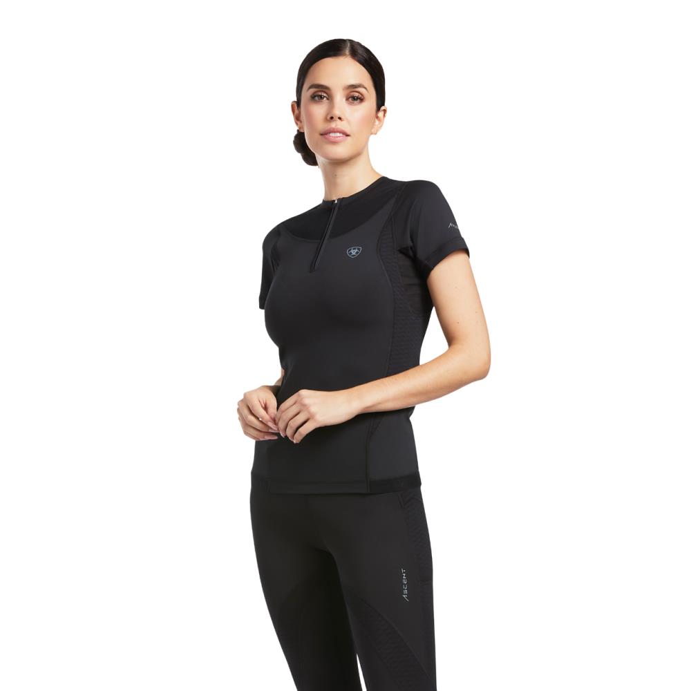 polo-correcteur-posture-ascent-noir-ariat-terres-eaux