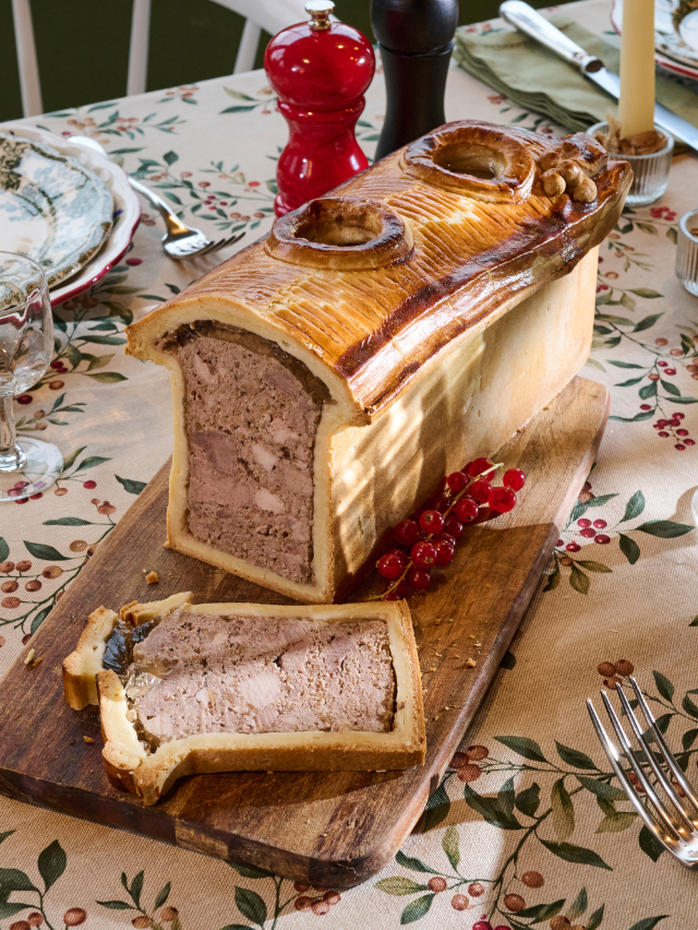 Pâté en croûte de sanglier et chevreuil